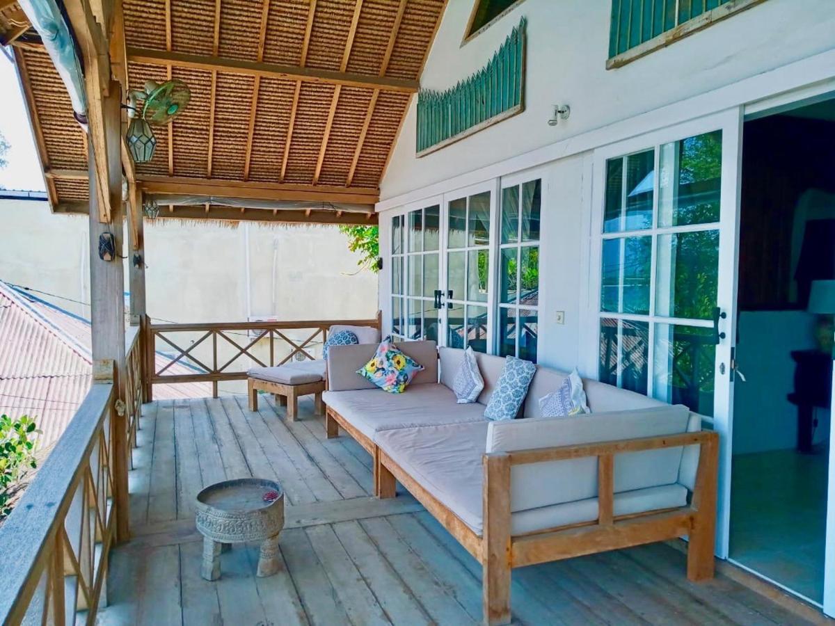 Serenity Luxurious Beachfront Villa & Spa With Private Infinity Pool, 8 Guests Gili Air Exterior foto